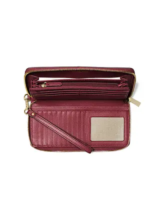 MICHAEL KORS | Portefeuille JET SET TRAVEL | dunkelrot